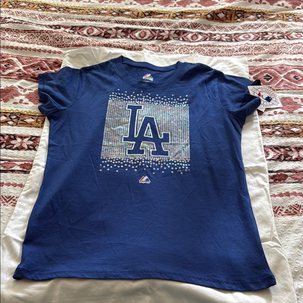 Divided Blue LA Graphic Short Sleeve Tee